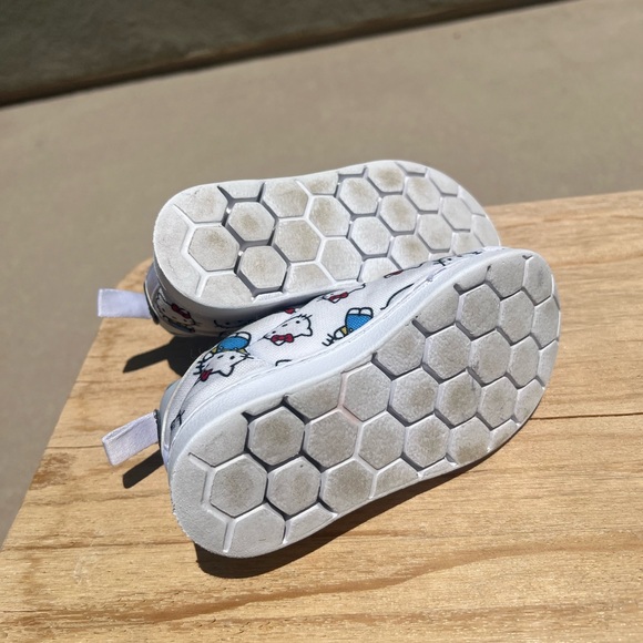 Adidas White and Blue Hello Kitty Sneakers - Picture 5 of 6